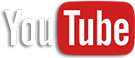 YouTube digital streaming service logo